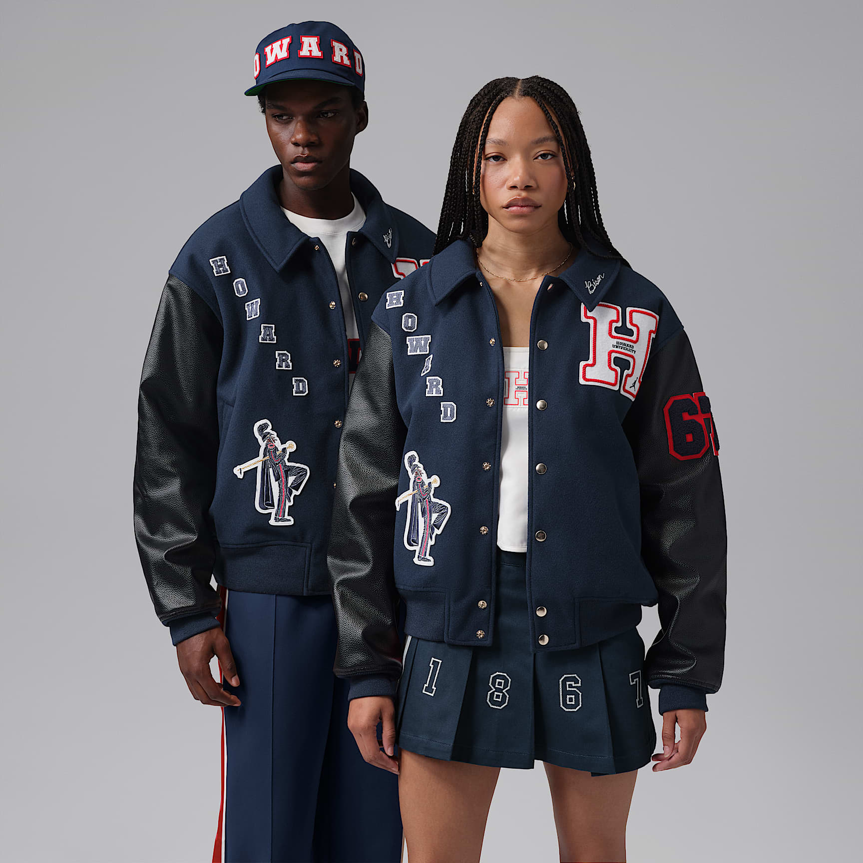 Jordan Flight x Howard University Men's Varsity Jacket. Nike.com